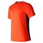 New Balance 63223 Men's United Nyc Half Nb Ice Ss Tee - (mt63223v-ue)