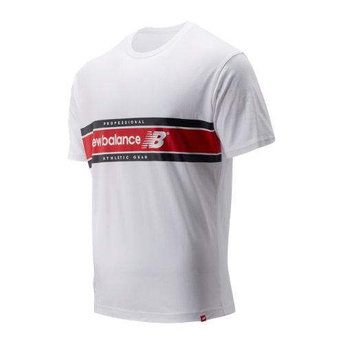 New Balance 93521 Men's Nb Athletics Arc Tee - White (mt93521wt)