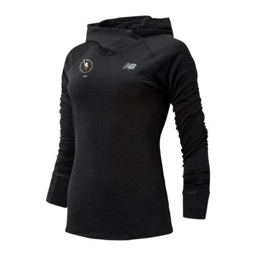 New Balance 93246 Women's Nyc Marathon Nb Heat Grid Hoodie - Black (wt93246mbk)