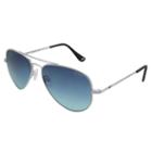 New Balance Men's & Women's 401 Matte Concorde Sunglasses - Chrome (nb401-mc9)