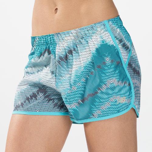 New Balance 2339 Women's Momentum Short Graphic - Poolside (wrs2339psd)