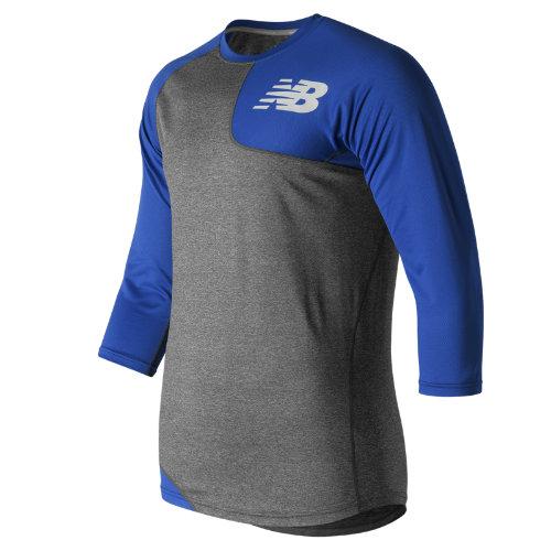 New Balance 315 Men's Baseball Asym Base Layer Left - Blue/grey (tmmt315ltry)