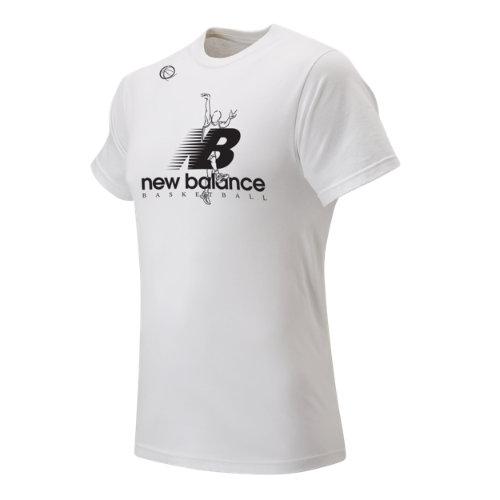 New Balance 93703 Men's The Shot Tee - White (mt93703wt)