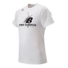 New Balance 93703 Men's The Shot Tee - White (mt93703wt)