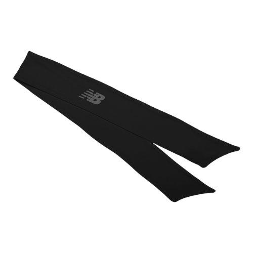 New Balance Men's & Women's Tie Back Headband - Black (nb2011bk)