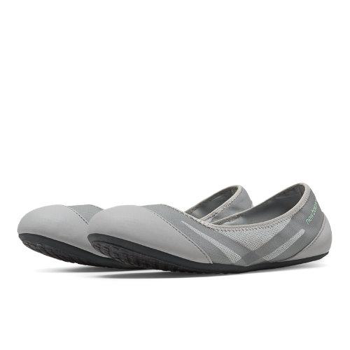 New Balance 118 Ballerina Flat Women's Gym Trainers Shoes - Silver, Seafoam (wl118st)