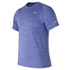 New Balance 73233 Men's Seasonless Short Sleeve - Blue (mt73233trr)