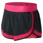New Balance 71120 Women's Mixed Media 2 In 1 Short - Pink (ws71120pom)
