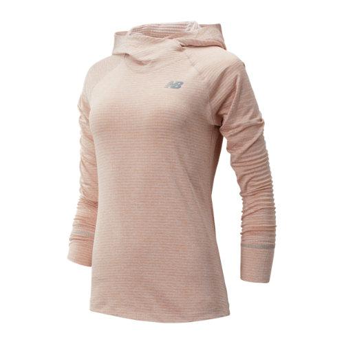 New Balance 93246 Women's Nb Heatgrid Hoodie - Pink (wt93246woh)