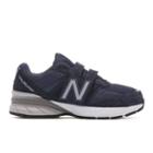 New Balance 990v5 Kids' Pre-school Lifestyle Shoes - Navy (pv990nv5)