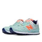 New Balance 574 Summer Waves Women's 574 Shoes - Artic Blue, Dragonfly (wl574sib)