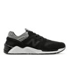 New Balance 009 Suede Men's Sport Style Sneakers Shoes - Black/grey (ml009sb)