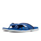 New Balance Jojo Thong Women's Flip Flops Shoes - White, Bright Blue, Grey (w6021wbz)
