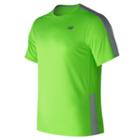 New Balance 73061 Men's Accelerate Short Sleeve - Green (mt73061egl)