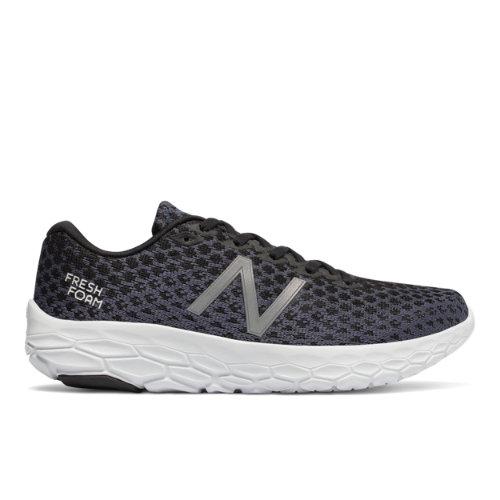 New Balance Fresh Foam Beacon Women's Neutral Cushioned Shoes - Black/grey (wbecnbk)