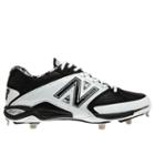 New Balance Low-cut 4040v2 Metal Cleat Men's Low-cut Cleats Shoes - White, Black (l4040wt2)