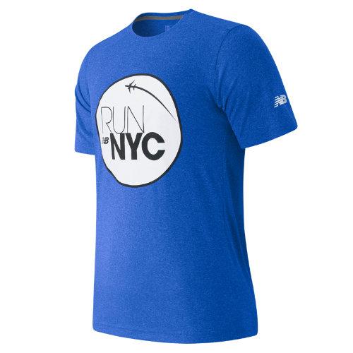 New Balance 71609 Men's United Nyc Half Fly Over Tee - (mt71609v-ue)