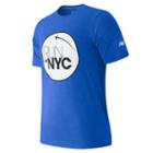 New Balance 71609 Men's United Nyc Half Fly Over Tee - (mt71609v-ue)