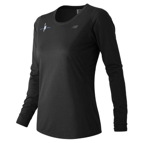 New Balance 53142 Women's Nyc Marathon Training Ls Tee - (wt53142v-nt)