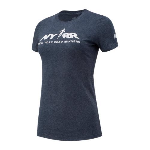 New Balance Women's Rfl Distressed Graphic Short Sleeve