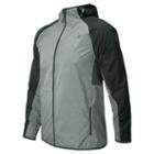 New Balance 5128 Men's Surface Run Jacket - Black, Grey (mrj5128bgr)