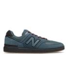New Balance All Coasts 574 Men's Shoes - Blue/black (am574bny)
