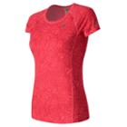 New Balance 63223 Women's Nb Ice Short Sleeve - Pink (wt63223gup)