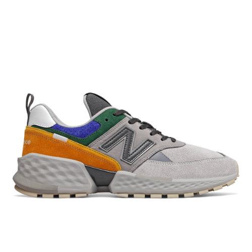 New Balance 574 Sport Men's Shoes - Grey/orange (ms574apg)
