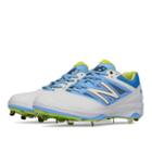 New Balance Low-cut 4040v3 Standout Pack Men's Low-cut Cleats Shoes - White/blue (l4040tb3)