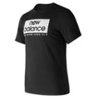 New Balance 73595 Men's Essentials Boxer Tee - Black (mt73595bk)