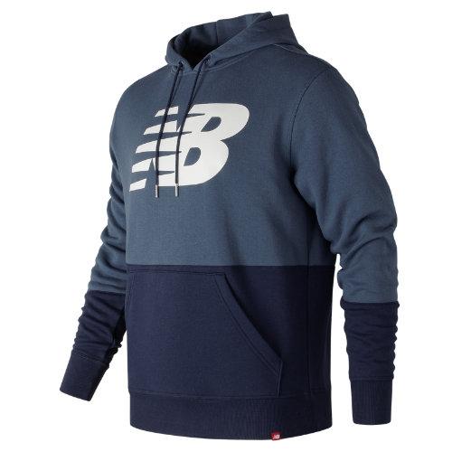 New Balance 73529 Men's Essentials Pullover Hoodie - Navy/white (mt73529vim)