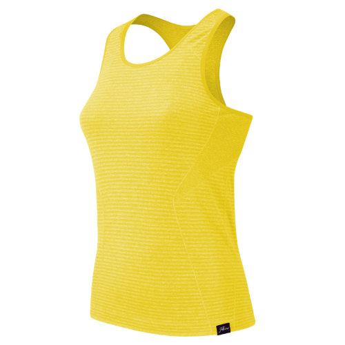 New Balance 63153 Women's J.crew M4m Seamless Tank - Yellow (wt63153lmd)