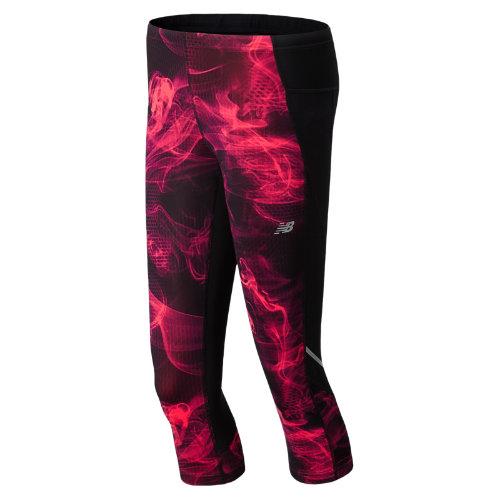 New Balance 5139 Women's Accelerate Printed Capri - (wrp5139)