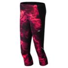 New Balance 5139 Women's Accelerate Printed Capri - (wrp5139)