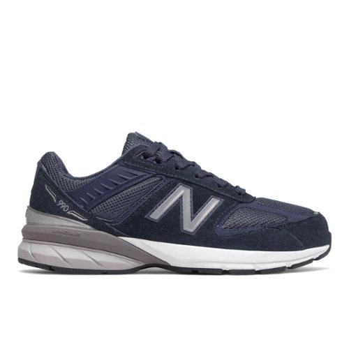 New Balance 990v5 Kids' Pre-school Lifestyle Shoes - Navy (pc990nv5)