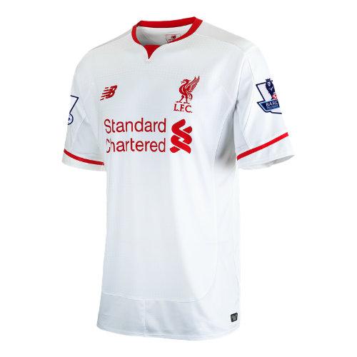 New Balance 54610 Men's Lfc Mens Coutinho Away Epl Patch Ss Jersey - White (wstm54610y)