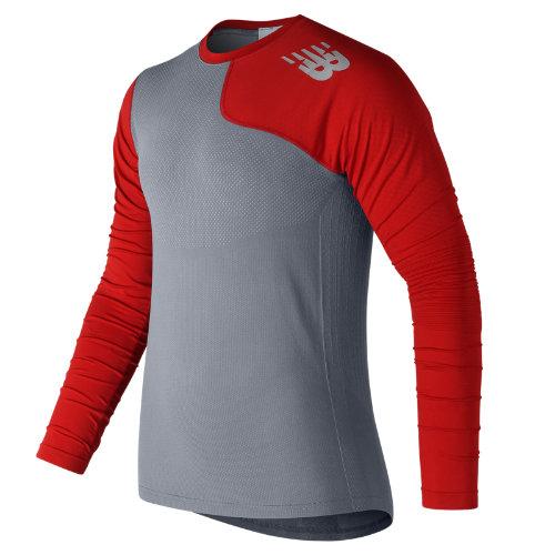 New Balance 7370 Men's Seamless Asym Left - Red (mt7370lrep)
