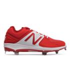 New Balance Low-cut 3000v3 Metal Cleat Men's Low-cut Cleats Shoes - Red/white (l3000tr3)
