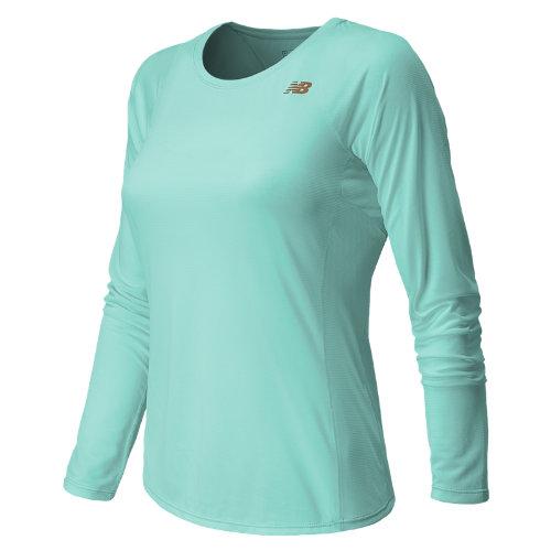 New Balance 4327 Women's Accelerate Long Sleeve - Glacier (wrt4327glc)