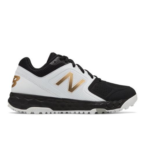 New Balance Fresh Foam Turf Velo1 Women's Softball Shoes - Black/white (stvelok1)