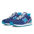 New Balance Stadium Jacket 574 Women's 574 Shoes - Navy, Blue Atoll (wl574sjl)