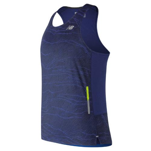 New Balance 81223 Men's Printed Nb Ice 2.0 Singlet - (mt81223)
