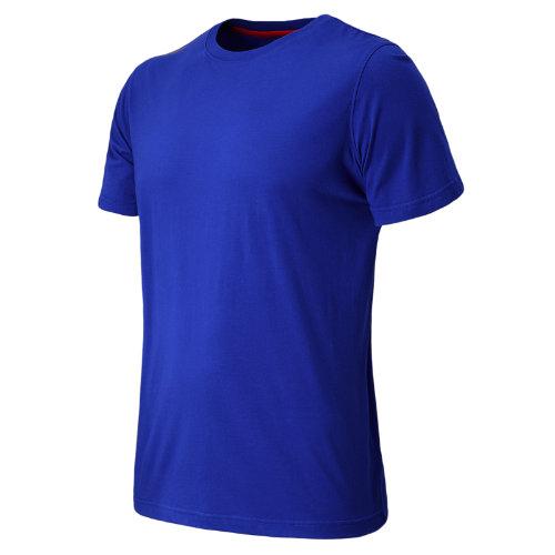 New Balance 4171 Men's Nb Cross Run Short Sleeve Tee - Optic Blue (mft4171otb)