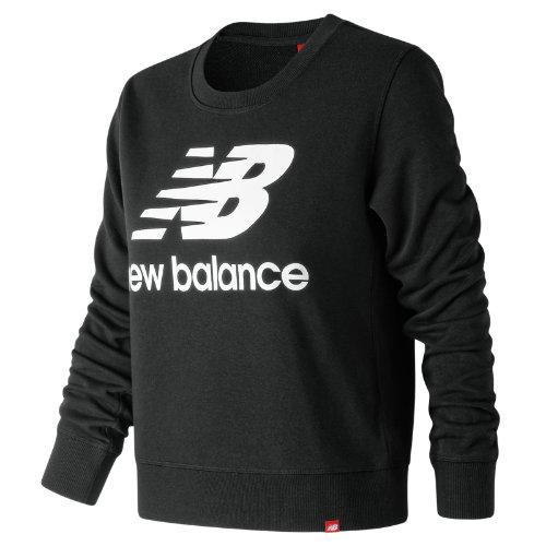 New Balance 91585 Women's Essentials Crew - Black (wt91585bk)