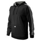 New Balance 8805 Men's Performance Fleece Baseball Hoodie - Team Black/athletic Grey (tmuj8805tbk)