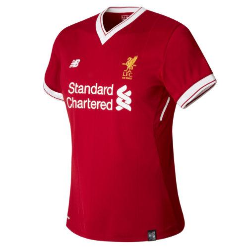 New Balance 732267 Women's Lfc Womens Firmino Home Ss Epl Patch Jersey - Red (wt732267rdp)
