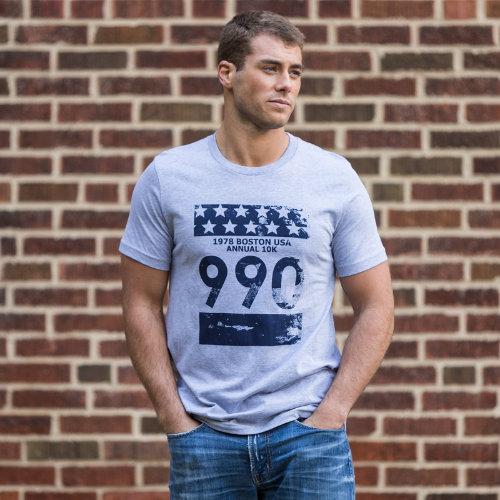 New Balance 3193 Men's 990 Graphic Tee - Athletic Grey (met3193ag)