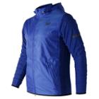 New Balance 71031 Men's N Transit Jacket - Blue (mj71031try)