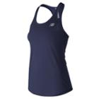 New Balance 91138 Women's Accelerate Tank V2 - Navy (wt91138pgm)