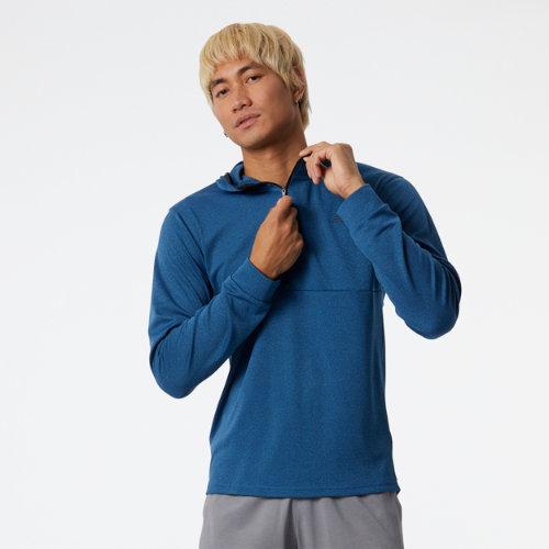 New Balance Men's Tenacity Hooded 1/4 Zip